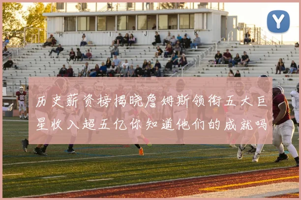 历史薪资榜揭晓詹姆斯领衔五大巨星收入超五亿你知道他们的成就吗
